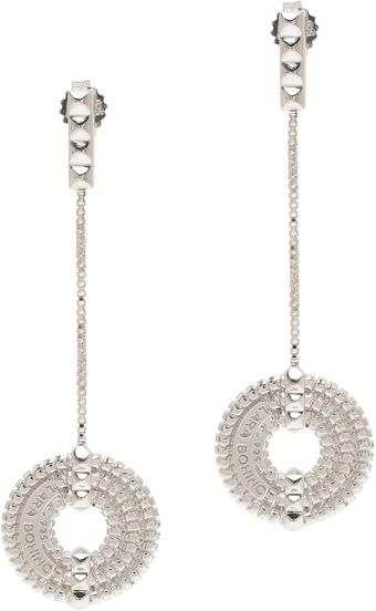 Lara Bohinc Apollo Disc Drop Earrings - Lyst