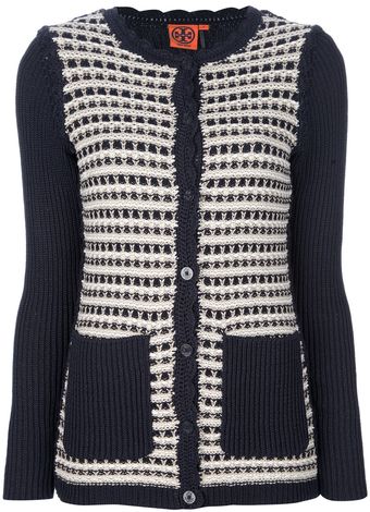 Tory Burch Knit Cardigan - Lyst