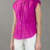 Tory Burch Button Down Shirt in Purple - Lyst
