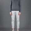 Burberry Fitted Vneck Sweater in Gray for Men (grey) - Lyst