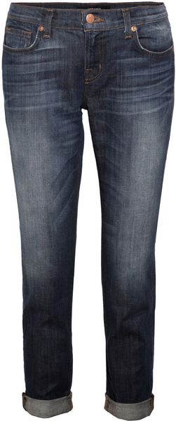 J Brand Aidan Midrise Boyfriend-Fit Jeans - Lyst