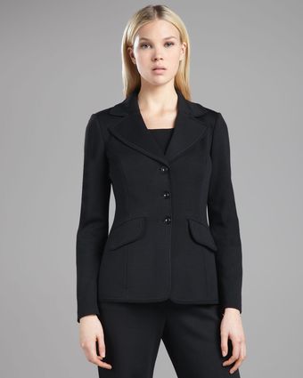 St. John Collection Fitted Jacket - Lyst