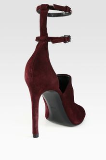 Alexander Wang Nikola Strappy Suede Pumps - Lyst