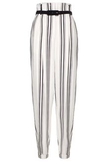Antonio Marras Striped High Waisted Pants - Lyst