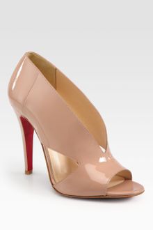 Christian Louboutin Creve Couer Patent Leather Sandals - Lyst