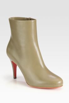 Christian Louboutin Bello Leather Ankle Boots - Lyst
