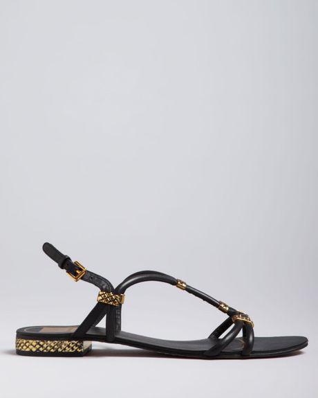 dolce vita black flat sandals