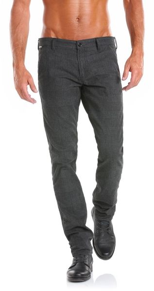 Guess Myron Comfort Check Pant - Lyst