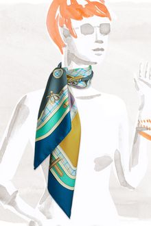 Hermes Camails Scarf - Lyst