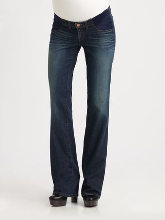 J Brand Maternity Straight Leg Jeans - Lyst