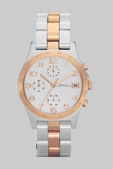 Marc By Marc Jacobs Henry Twotone Bracelet Watch - Lyst
