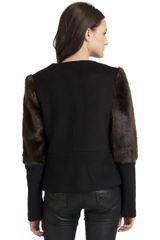 Torn Fiona Faux Fur Jacket