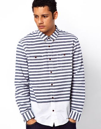 Vans Shirt Hosmer Printed Stripe - Lyst