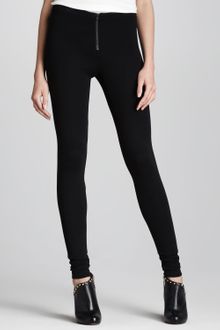 Alice + Olivia Frontzip Leggings - Lyst