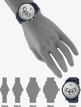 Breil Stainless Steel Chronograph Watchblue - Lyst
