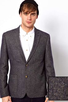 River Island Blazer with Fleck - Lyst