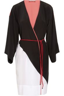 Roksanda Ilincic Rodez Paneled Silk Kimono - Lyst