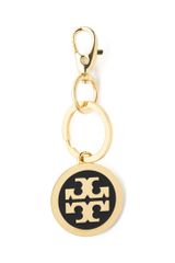 Tory Burch Heirloom Enamel Logo Pendant Keyfob