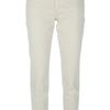 Tory Burch Cropped Jeans in Green - Lyst