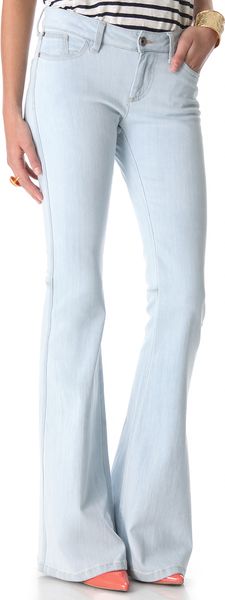 Alice + Olivia 5 Pocket Bell Pants - Lyst