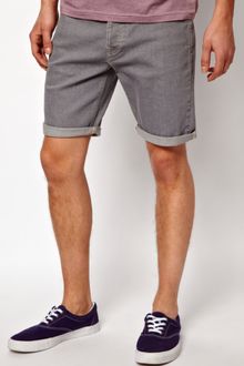 Asos Asos Denim Shorts in Skinny Fit - Lyst