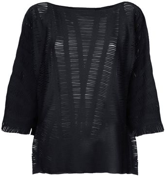 Issey Miyake Knit Top - Lyst