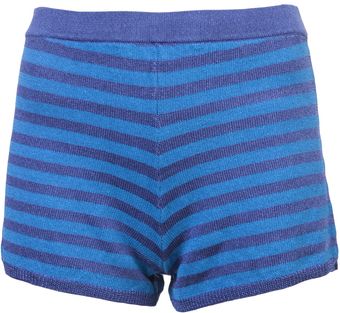 Jen Kao Knit Shorts - Lyst