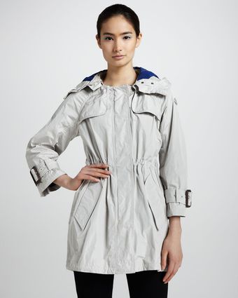 Moncler Taffeta Nylon Parka Jacket - Lyst