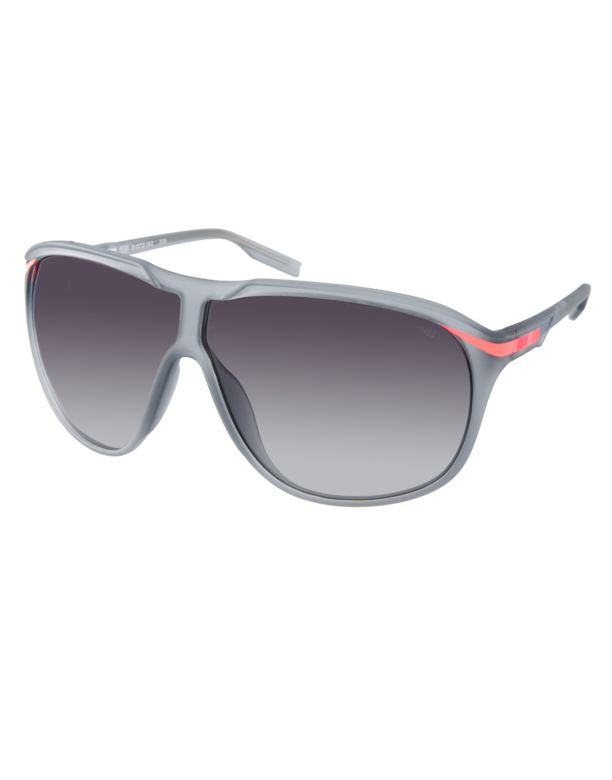 Nike Aviator Sunglasses In Gray For Men Grey Lyst