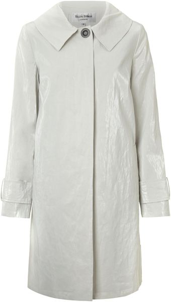 Helene Berman Concealed Placket Swing Coat - Lyst
