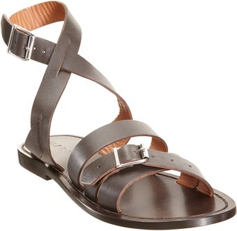 Marni Buckle Strap Sandal - Lyst