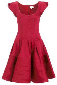 Zac Posen Flared Dress - Lyst