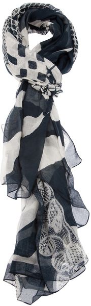 Pierre Louis Mascia Multipattern Unisex Scarf - Lyst