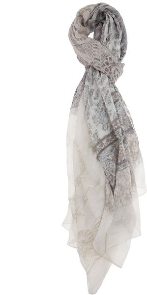 Pierre Louis Mascia Paisley Print Scarf - Lyst