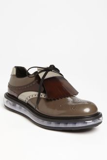 Prada Levitate Kiltie Slip-On - Lyst