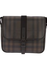 Burberry Smoked Check Messenger Bag