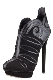 B Brian Atwood Swirl High Heel Bootie - Lyst