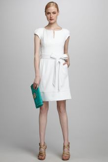 Milly Haley Trapunto Dress - Lyst