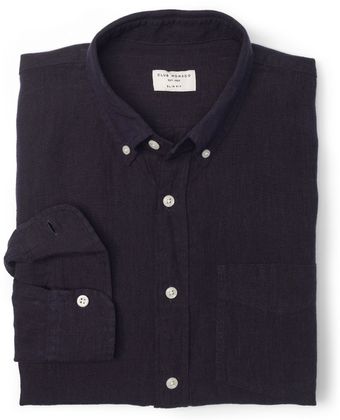 Club Monaco Slimfit Linen Edward - Lyst