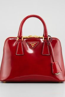Prada Spazzolato Promenade Satchel Bag - Lyst