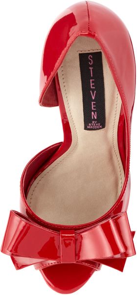 steve madden bow tie heels