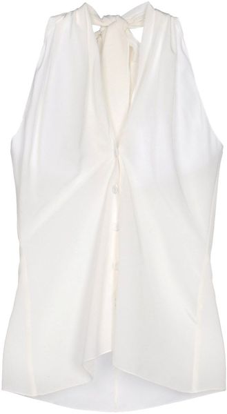 Alberta Ferretti Top - Lyst