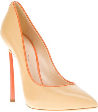 Casadei Pointed Toe Pump - Lyst