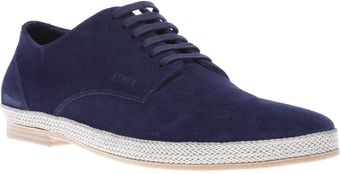 Fendi Laceup Shoe - Lyst