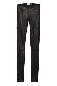 Helmut Lang Leather Legging - Lyst