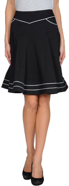 McQ by Alexander McQueen Knee Length Skirt - Lyst