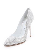 Sergio Rossi All Over Strass Pumps