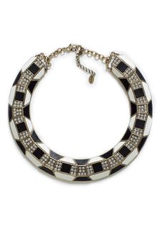 Zara Two Tone Geometric Necklace - Lyst