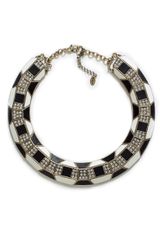 Zara Two Tone Geometric Necklace