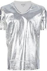 Maison Martin Margiela Metallic Front T-shirt